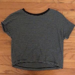 striped ZARA tee